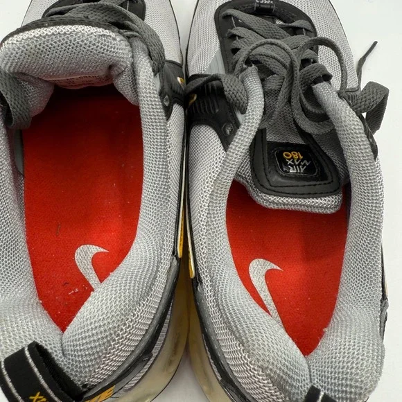 Nike Air Max 180+ 2006 Silver Black Yellow Men display picture 3